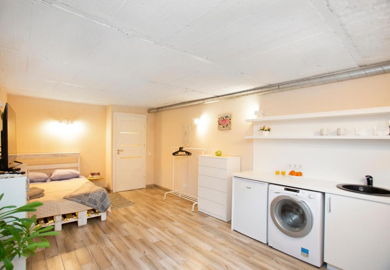 Apartment In Garage With Free Parking Kowno Zewnętrze zdjęcie